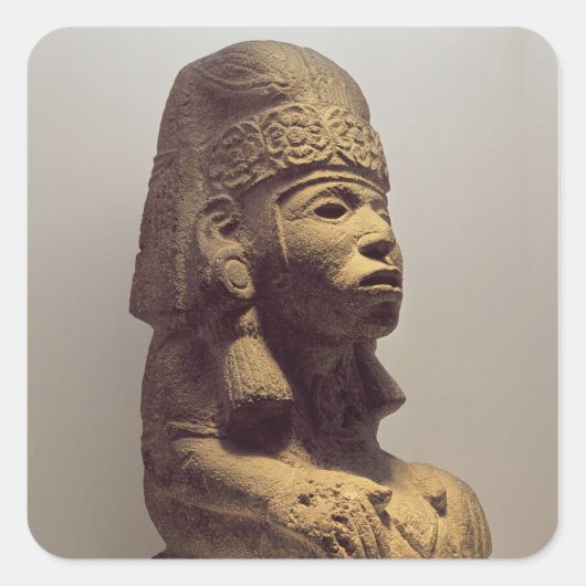 Pot in de vorm van een knielend getal, 800-1200 vierkante sticker (Voorkant)