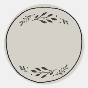 Pot / Kruiden Lege Sticker Label III