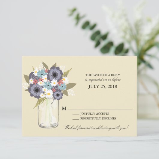 Pot Mason de Jardin Vintage | RSVP (Debout devant)