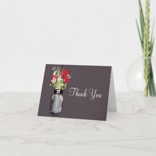 Pot Mason et Fleurs Sauvages Merci
