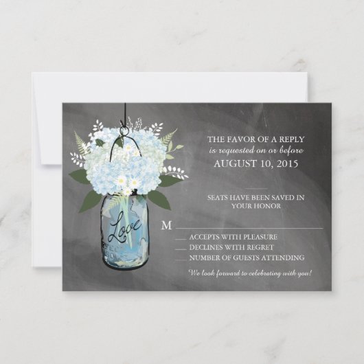 Pot Mason Floral | RSVP (Devant)
