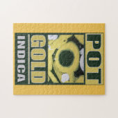 POT MET GOUD LEGPUZZEL (Horizontaal)
