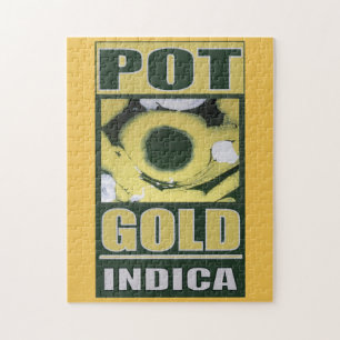 POT MET GOUD LEGPUZZEL