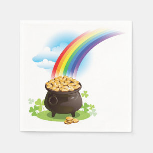 Pot met Goud Servetten