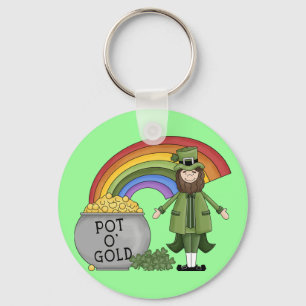 Pot of Gold Leprechaun Sleutelhanger