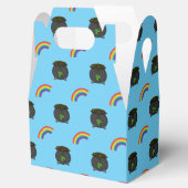 Pot of Gold Rainbow-Cartoon Bedankdoosjes (Geopend)