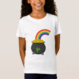 Pot of Gold Rainbow-Cartoon T-shirt