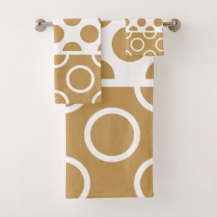 Pot Polka Brown et blanc