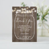 Pot, pot Mason, adulte, carte de remerciement (Debout devant)