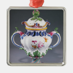 Pot-pourri Vase, gemaakt te Straatsburg, c.1754-60 Metalen Ornament