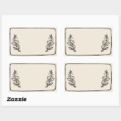 Pot / Spice Blank Sticker Label VII (Vel)