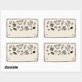 Pot / Spice Blank Sticker Label VIII (Vel)