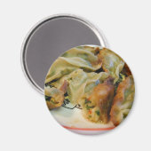 Pot Stickers Eten Magneet (Voorkant / Achterkant)