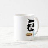 Pot Tête Café Pot Mug (Devant droit)