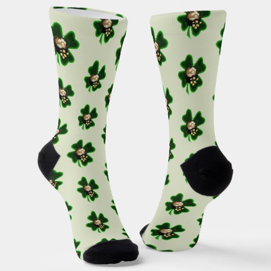 Pot van Gold St. Patrick's Day Sokken (Gebogen)