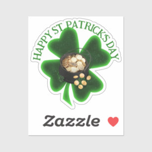 Pot van Gold St. Patrick's Day Sticker