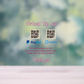 Pot virtuel de pourboires code q r don d'argent Pa (Neutre)