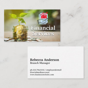 Pot Vol Geld Financieel Logo Visitekaartje