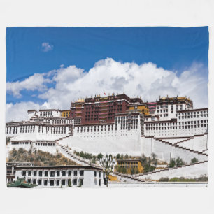 Potala palace in Lhasa - Tibet Fleece Deken