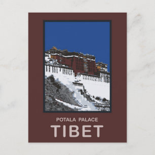 Potala Palace Lhasa Tibet Briefkaart