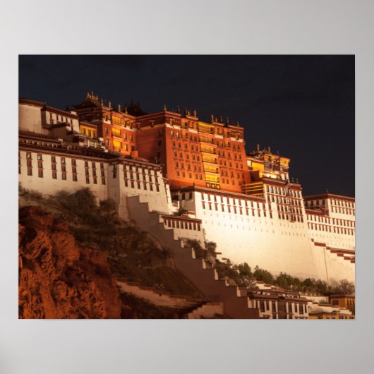 Potala Palace Tibet Poster (Devant)