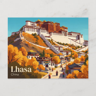 Potala-paleis China Briefkaart