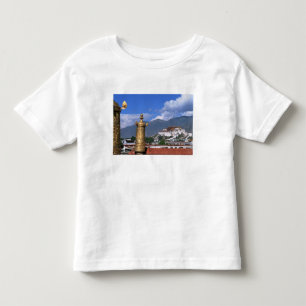 Potala-paleis in Lhasa, Tibet gefotografeerd vanui Kinder Shirts