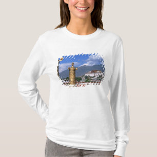 Potala-paleis in Lhasa, Tibet gefotografeerd vanui T-shirt