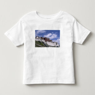 Potala-paleis op berg de woonplaats van de Dalai Kinder Shirts