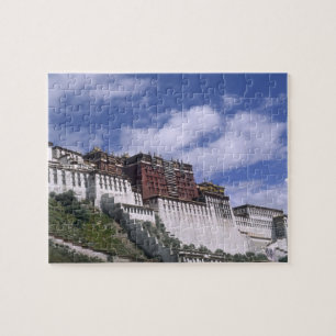 Potala-paleis op de berg de thuisbasis van de Dala Legpuzzel