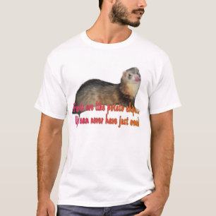 Potato Chip Ferret T-shirt