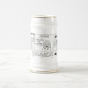 Potato Chip Funny Cartoon Stein Bierpul