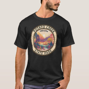 Potato Creek State Park Indiana Emblem T-shirt