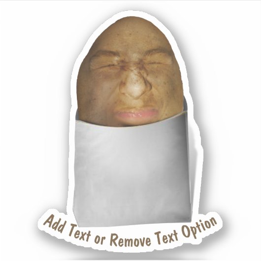 Potato Grimace  Sticker (Voorkant)