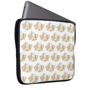Potato Pierogies Sour Cream Onions Pools voedsel Laptop Sleeve
