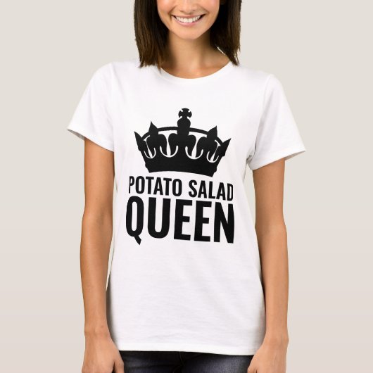 POTATO SALAD QUEEN T-SHIRTS (Voorkant)