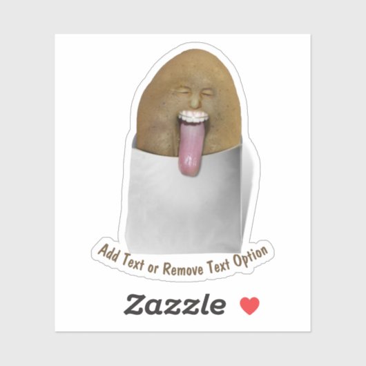 Potato Tongue Sticker (Vel)