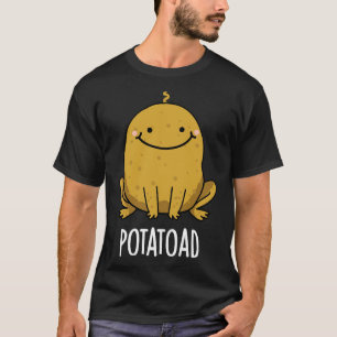 Potatoad Funny Potato Toad Pun T-shirt