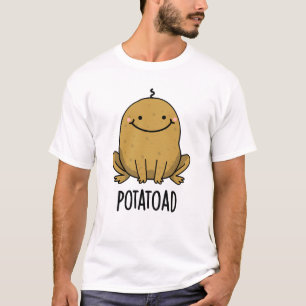 Potatoad Funny Potato Toad Pun T-shirt