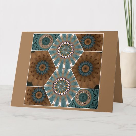 POTAWATOMI KERSTKAART KAART (Voorkant)