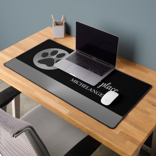 Pote de chien Polka sur le service de grossissemen (Bureau 2)