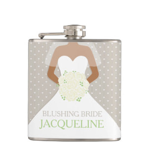 Pote mariée coutume nommé flacon de hanche