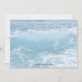 Poteau d'ancre nautique ou invitation après mariag (Dos)