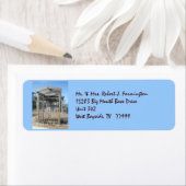 Poteaux de pêche Étiquette personnalisé (En situation)