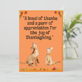 Poten en Bedankt: Thanksgiving Kaarten (Staand voorkant)