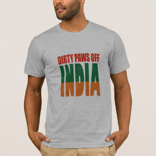 poten van india china t-shirt ontwerp india