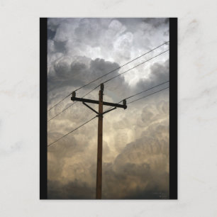 Potentieel energie-Briefkaart Briefkaart