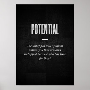 Potentieel Poster