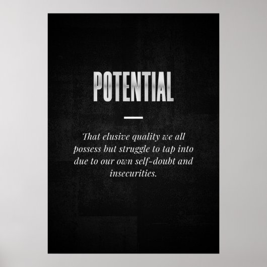 Potentieel Poster (Voorkant)