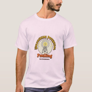 Potentieel vrijmaken t-shirt